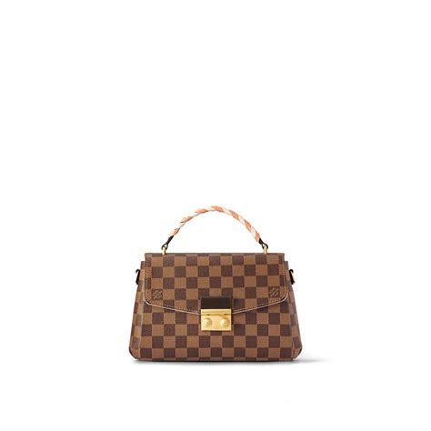 louis vuitton tasche croisette|Braided Croisette Damier Ebene .